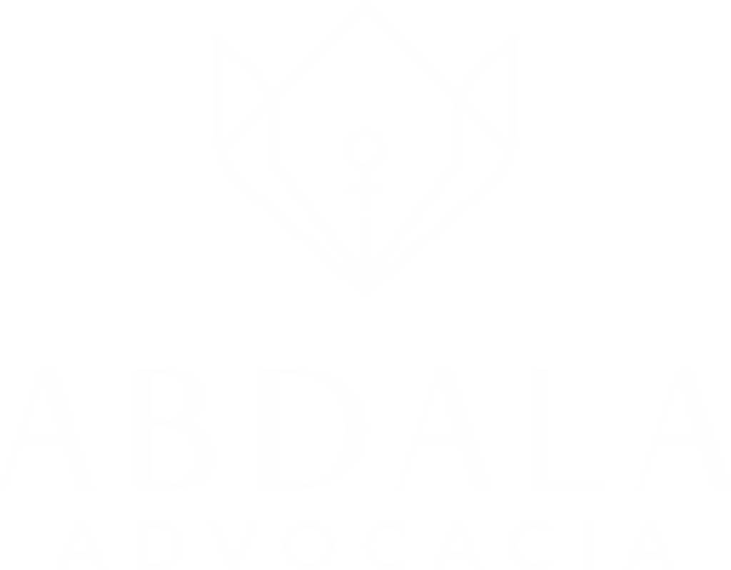 Logo secundário Abdala Advocacia em Branco
